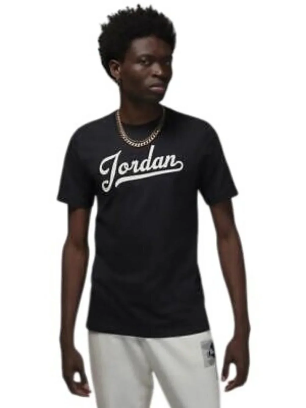 Nike Men's Jordan Air Flight MVP Crew T-Shirt Black Size M NEW WITH TAGS